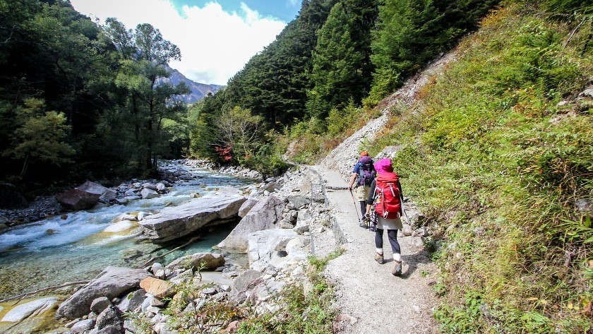 Kamikochi trail