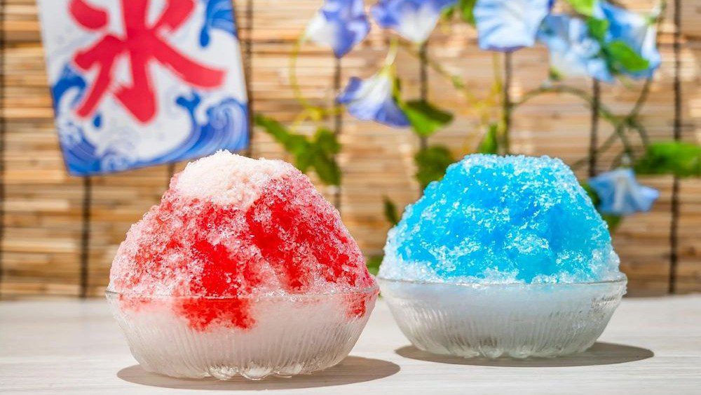 colorful summer Japanese dishes