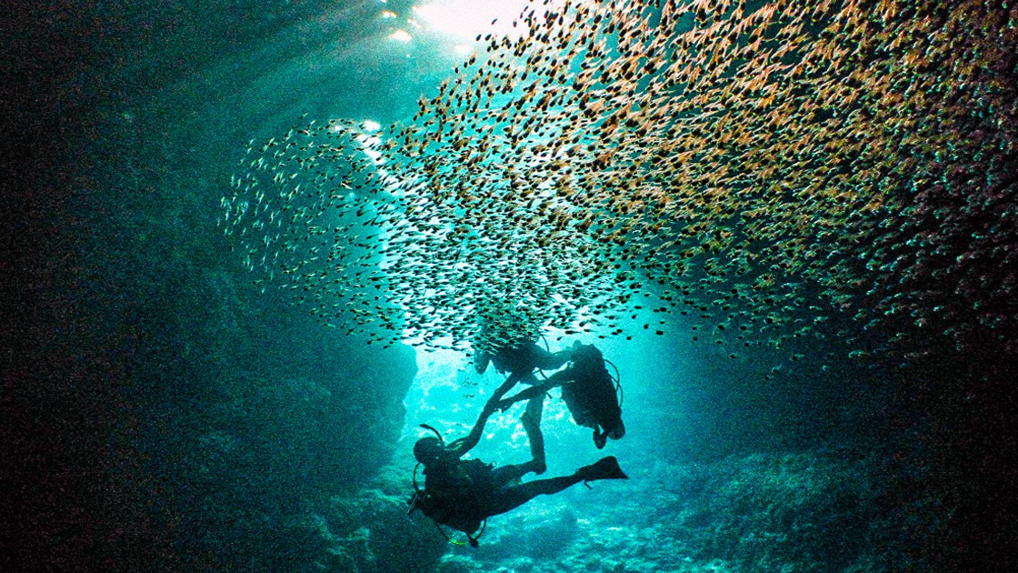 Blue Cave Okinawa