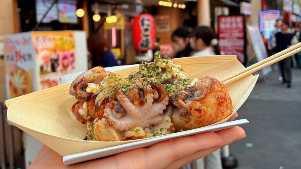 takoyaki di Osaka