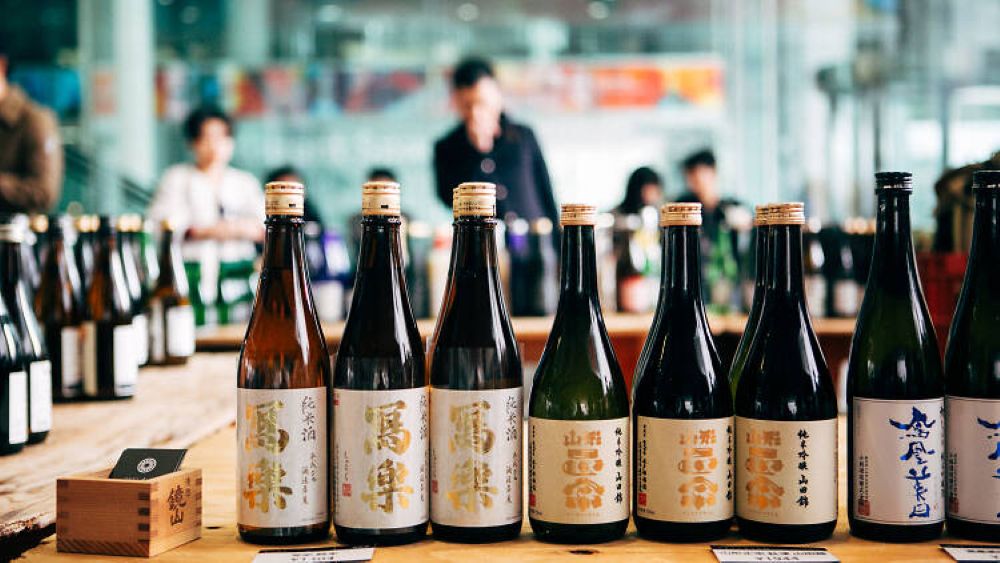 Aoyama Sake Flea untuk sake musim panas di jepang