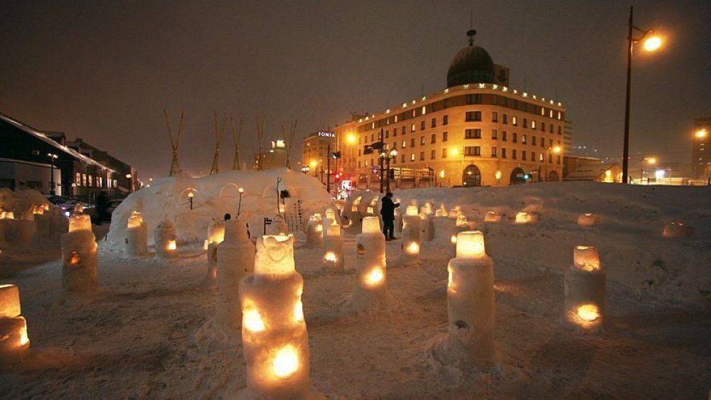 Otaru Snow Light Path