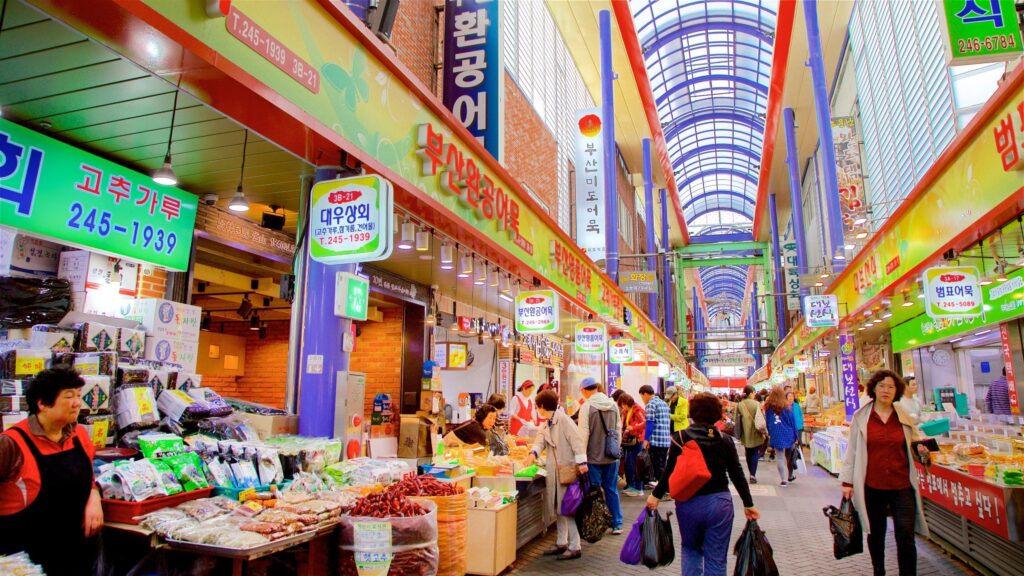 pasar tradisional korea selatan kuliner