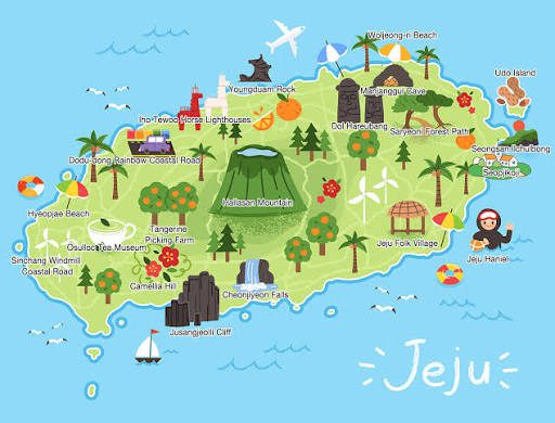 pulau jeju musim semi