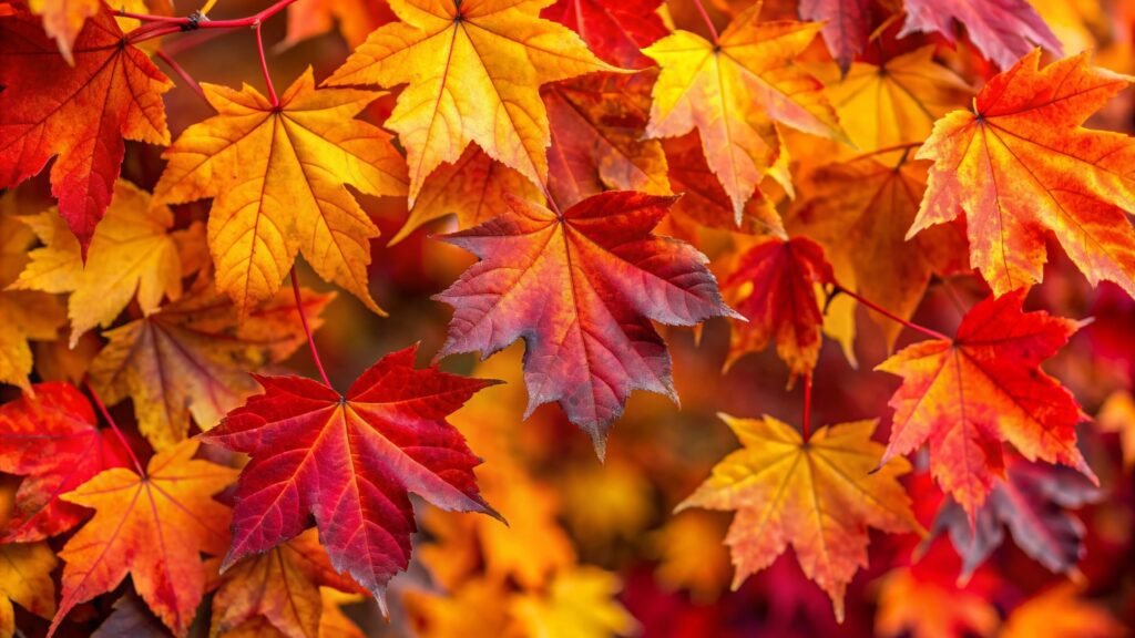 autumn foliage pyeongchang
