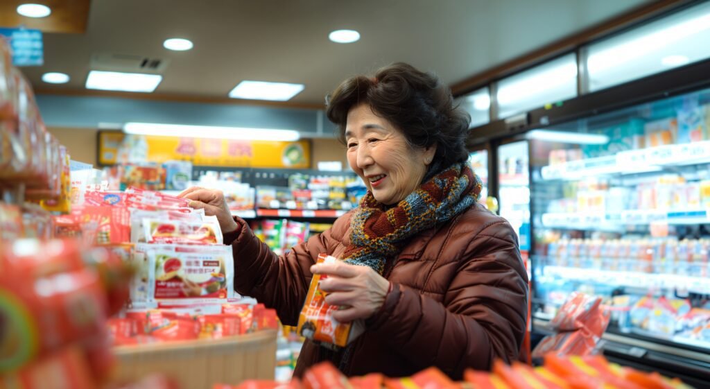 jajanan minimarket Korea