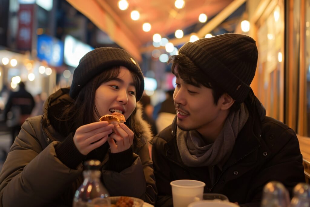 street food malam myeongdong