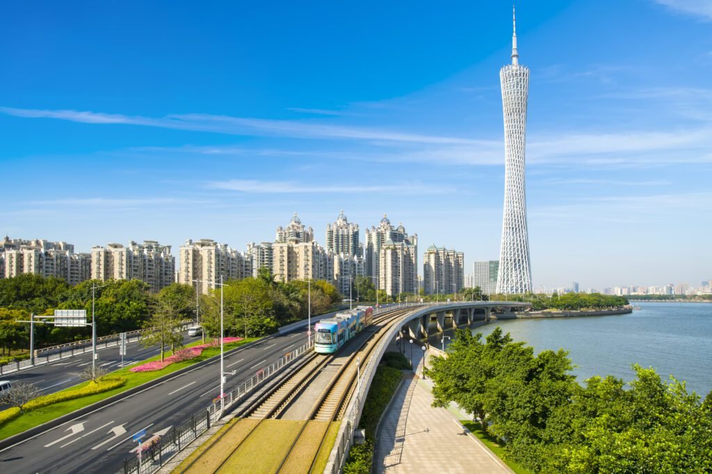 wisata guangzhou belanja grosir canton tower